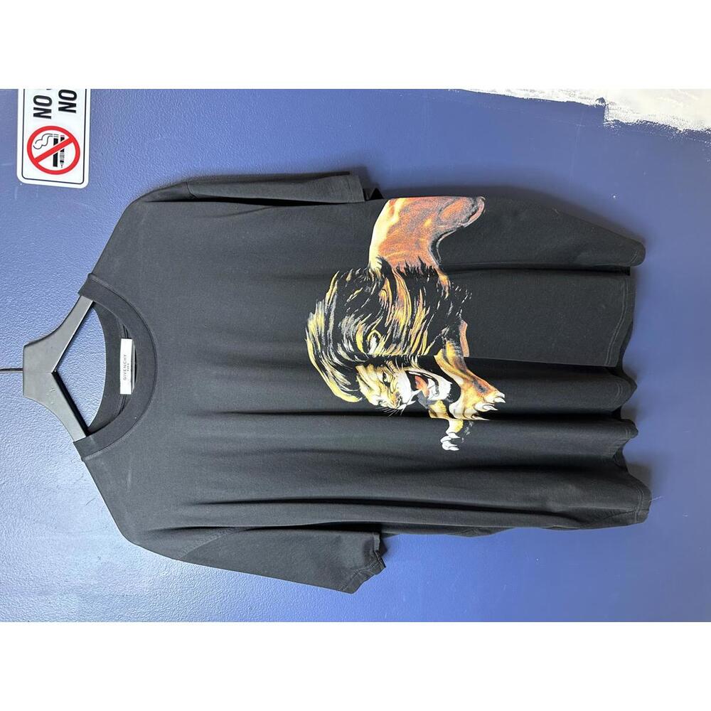 Brand New Givenchy Black Lion Graphic T-Shirt Size XL